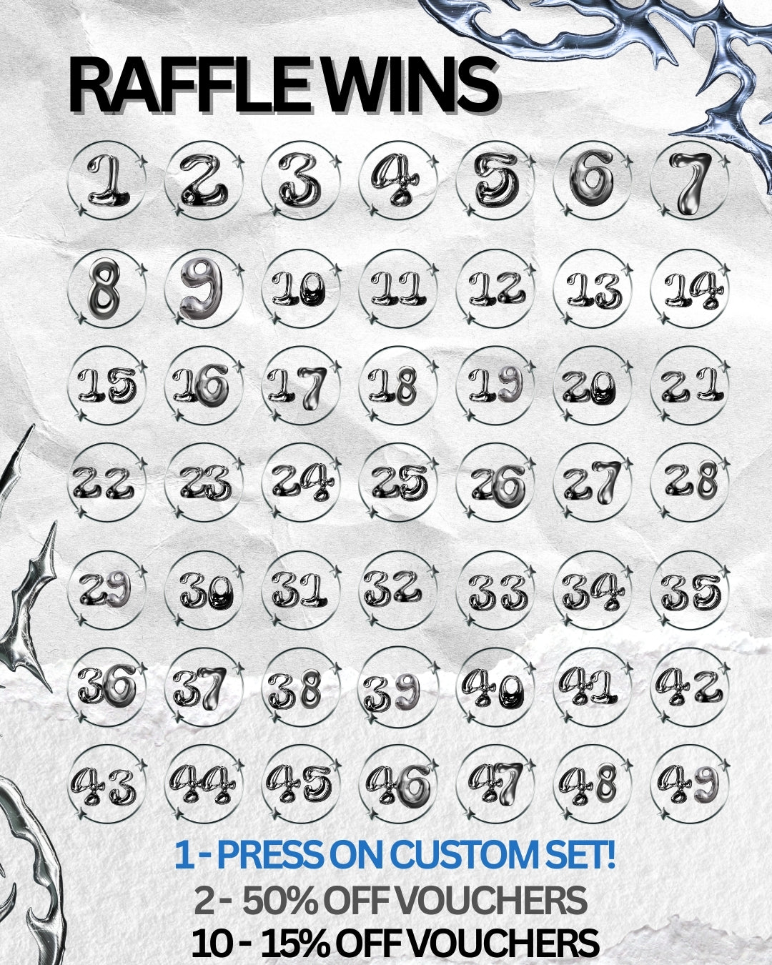 Giveaway Raffle Ticket