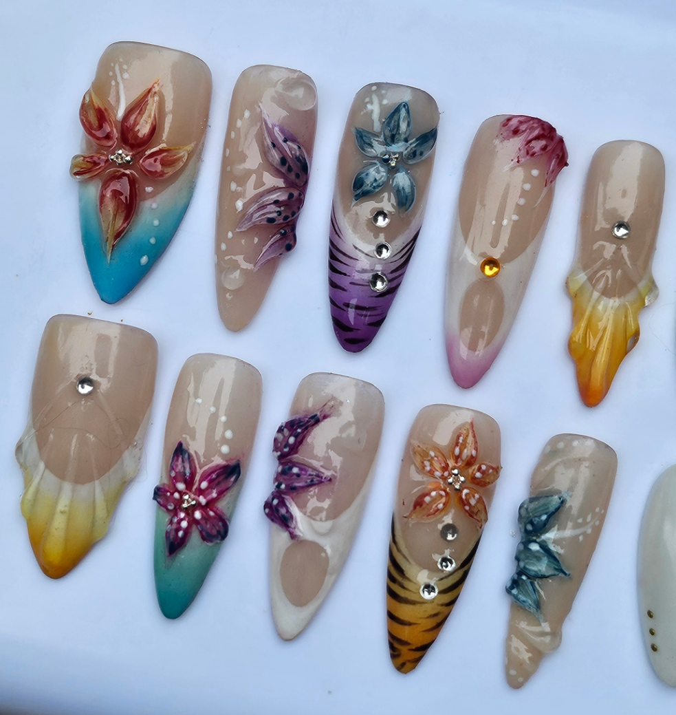 Gel X Press Ons Custom